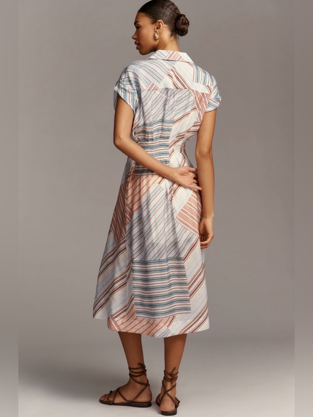 Anthropologie Maeve Midi Shirtdress - Picture 5 of 6
